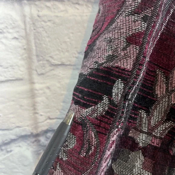 Dressbarn Tapestry Brocade Womens Full Zip Dark Academia Blazer Jacket  Size 2X - Picture 7 of 11